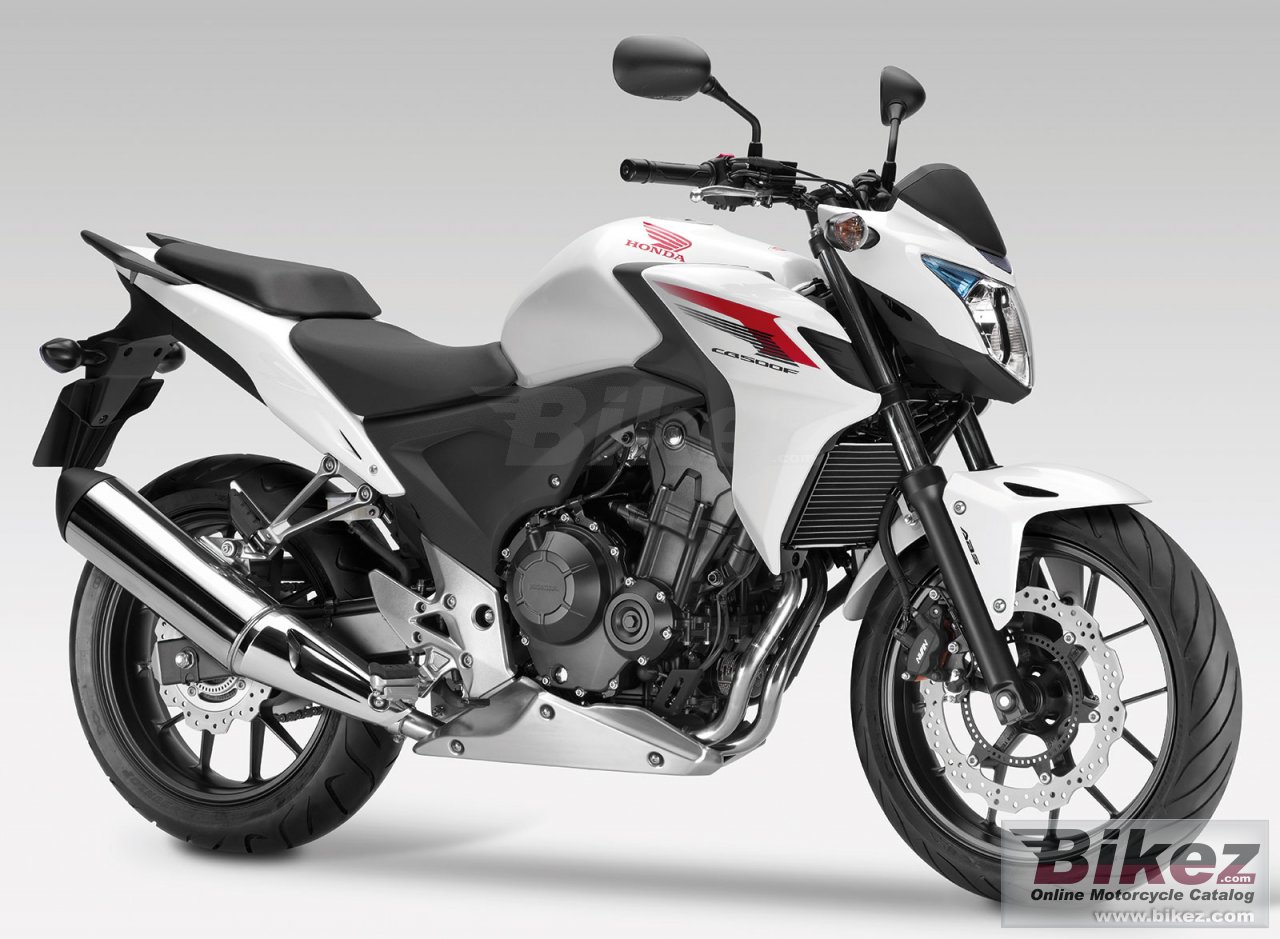 Big Honda cb500f picture and wallpaper from Bikez.com